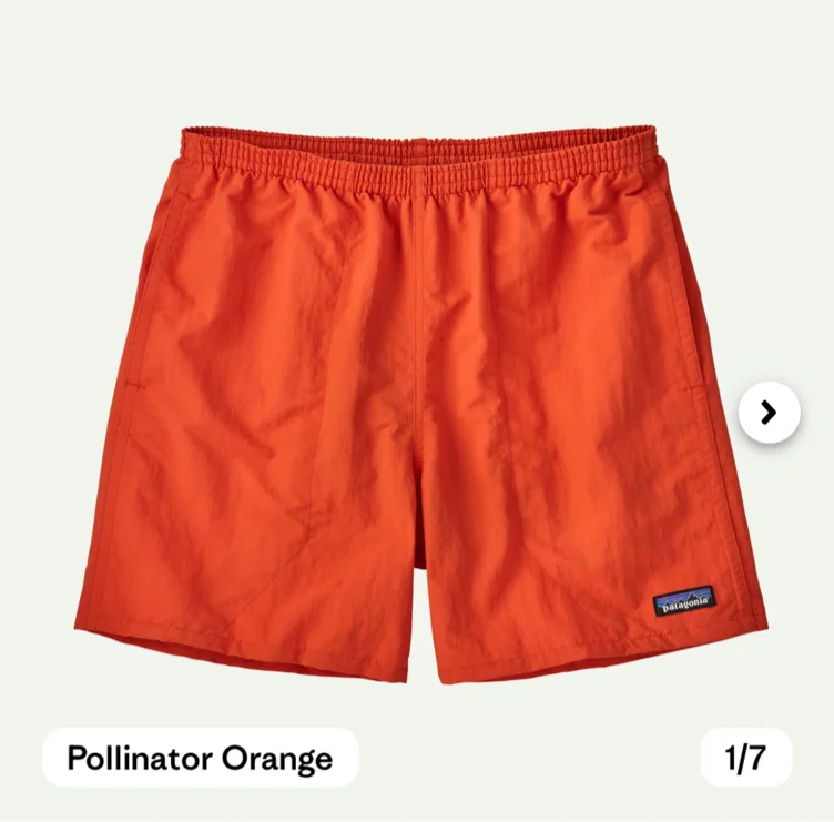 Pollinator Orange Baggies