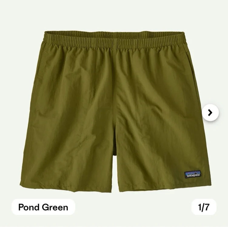 Pond Green Baggies