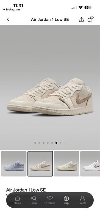 Air Jordan 1 Low SE Women's Shoes