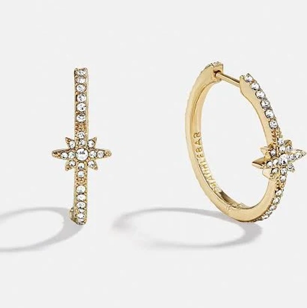 BaubleBar Astrid Celestial Hoop Earrings