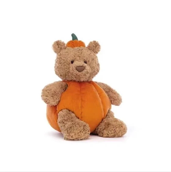 Jellycat Pumpkin Bartholomew Bear Plush