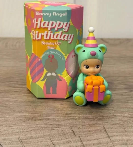Sonny Angel Birthday Gift Bear Series Single Figure