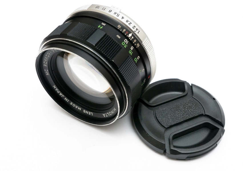 CLAed! Minolta MC Rokkor-PF 58mm f/1.4 SR Fast Prime Lens Mirrorles ADAPTABLE