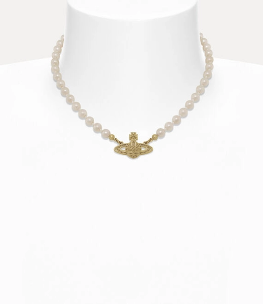 💚Mini Bas Relief Pearl Choker