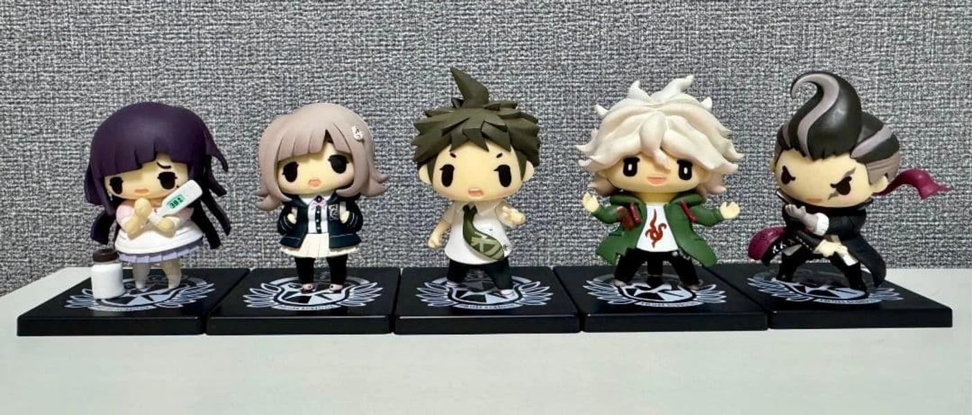 Danganronpa 2 Minna no Kuji Deformed Figure Complete Set of 5 | eBay