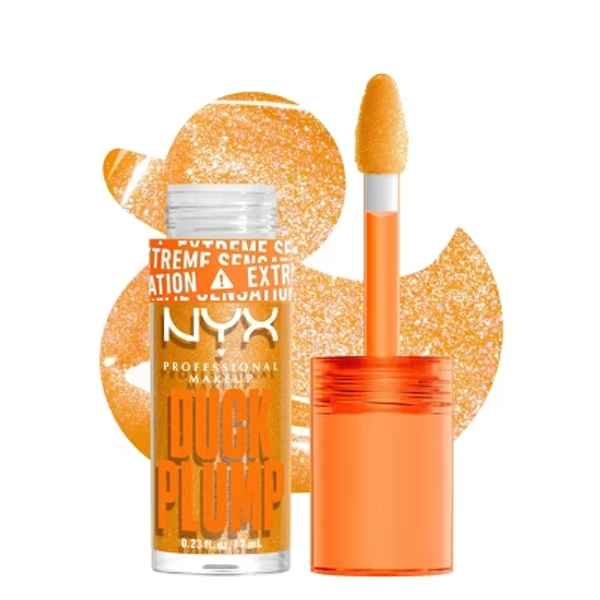 NYX Professional Makeup Duck Plump High Pigment Plumping Lip Gloss - Flippin Slime - 0.23 fl oz