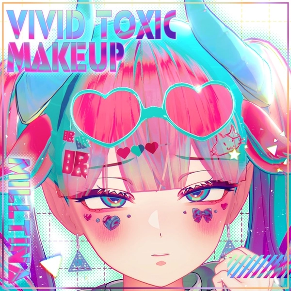 【ミルティナ対応】VividToxic MakeUp Texture＆Eye Texture For Milltina 