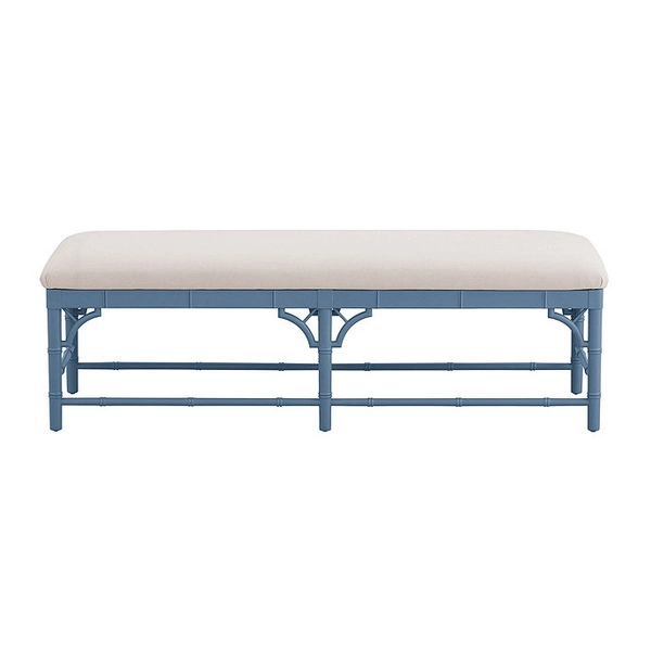 Dayna Bench with Sandberg Parchment Seat