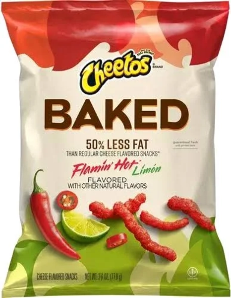 Cheetos Baked Flamin Hot Limon