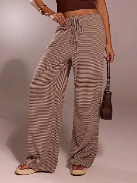 SHEIN Forever 21 Spring&Summer Women Romantic Office Vacation Graduation Pants