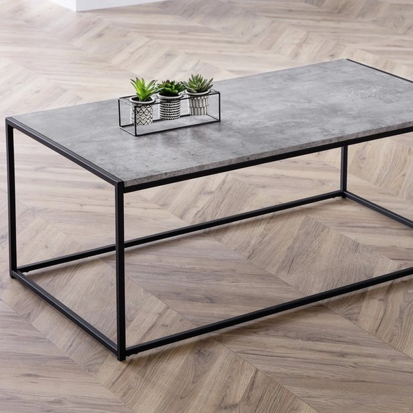 Buy Julian Bowen Staten Coffee Table - Black & Grey | Coffee tables | Argos