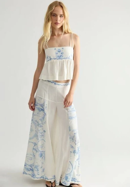 Free People Delft Dreams Pant Set