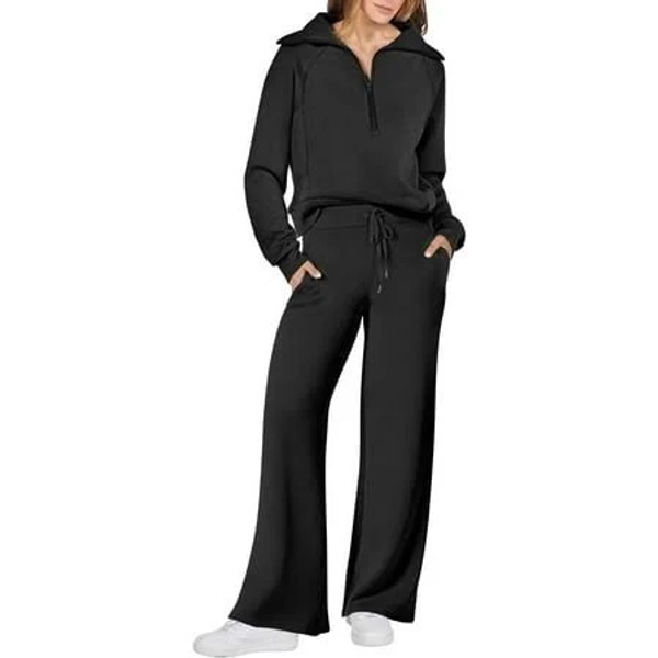 Luniro Women's 2 Piece Sweatsuits Set
