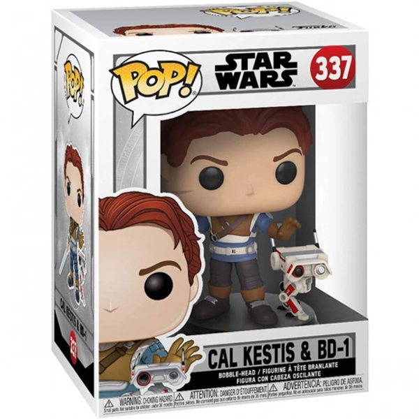 Funko Pop 337 - Cal Kestis & BD-1 - Star Wars | Fantàsia