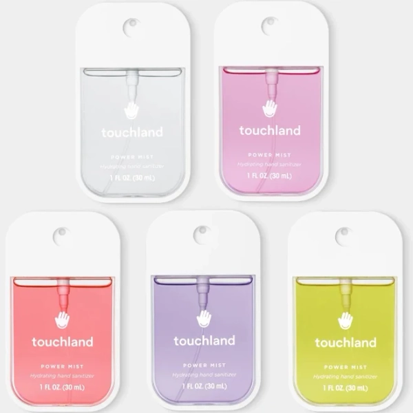 Touchland Essential Icons Hand Sanitizer Mist Bundle Hand Sanitizer Mists
