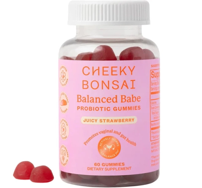 Cheeky Bonsai Balanced Babe Probiotic Gummies