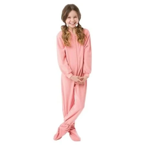 Big Feet Pajama Co. Girls' Fleece Footed Pajamas