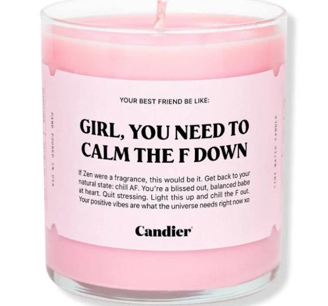 Shop Ryan Porter Calm the F Down Candle