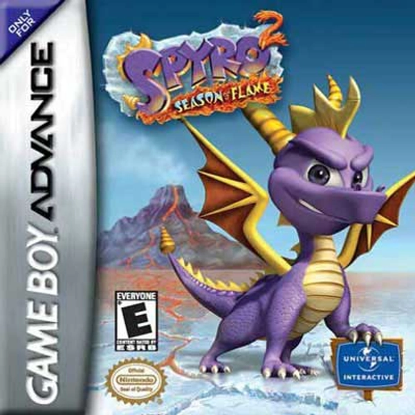 Spyro Season of Flame Nintendo Game Boy Advance