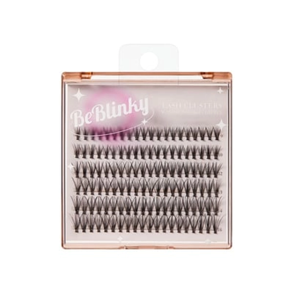 BeBlinky False Eyelash Clusters - Narrow Band, Natural - 120ct