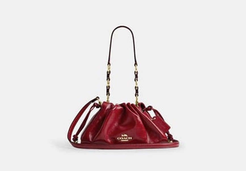 Coach Outlet Faye Shoulder Bag - Red, Size: Medium