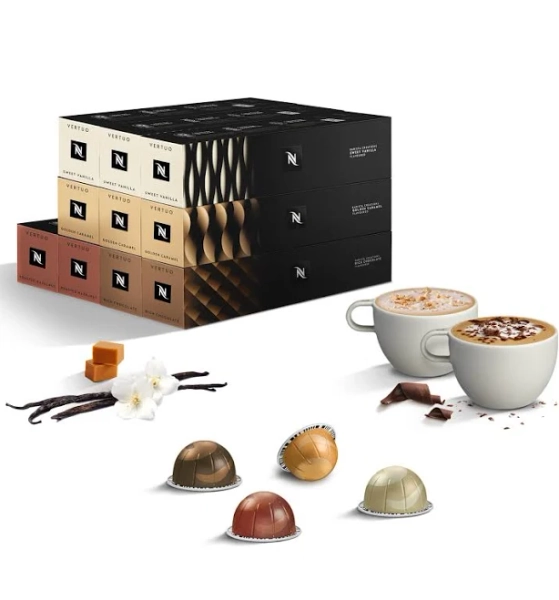 Nespresso Barista Creations Flavor Pack Vertuo Coffee Capsules