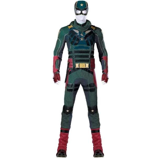 Soldier Boy Cosplay Costume America Hero Battle Outfit Halloween Suit Mask