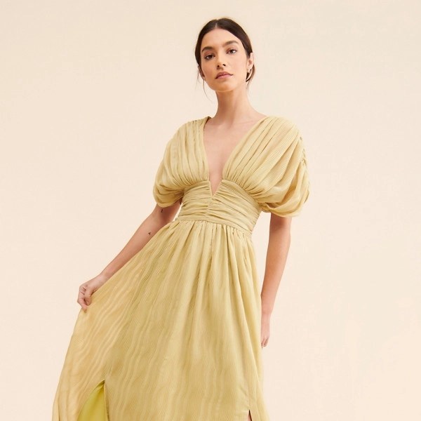 Ruched Maxi Dress