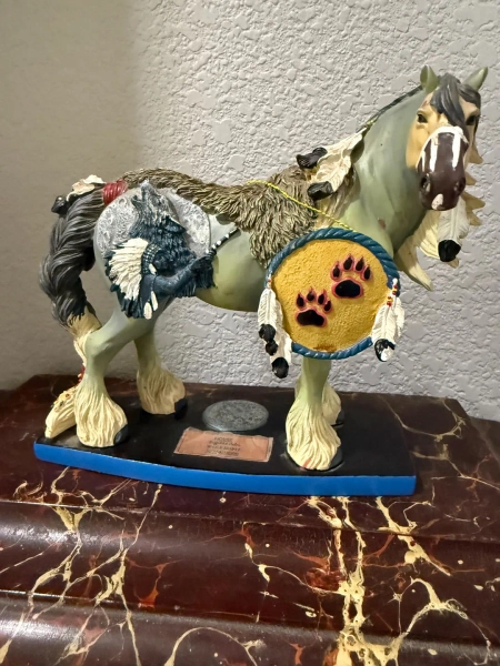 Horse of a Different Color, Wolf Spirit, Item #20332 - Etsy