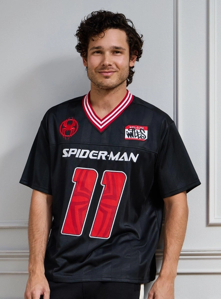 Marvel Spider-Man: Across the Spider-Verse Miles Morales Jersey — BoxLunch Exclusive