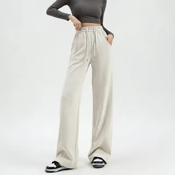 mid rise wide leg pants