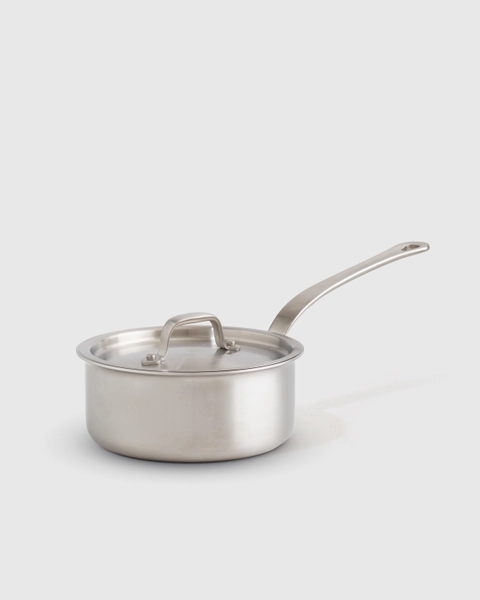5-Ply Stainless Steel Saucepan in No Color