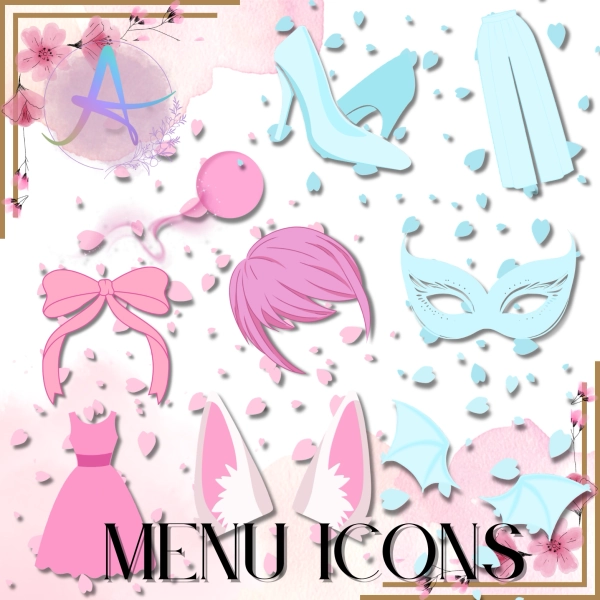 Menu Icons | VRChat by Applets on Jinxxy
