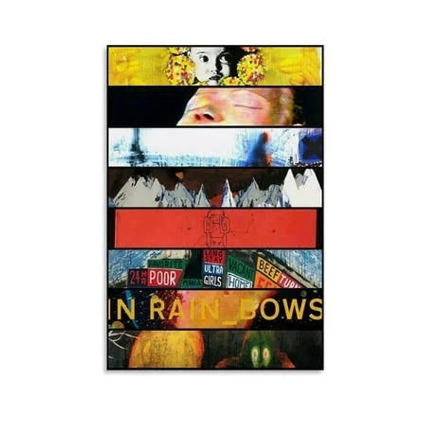 Radiohead Canvas Poster Bedroom Decor Office Decor Gifts, Size: 16x24inch(40x60cm)