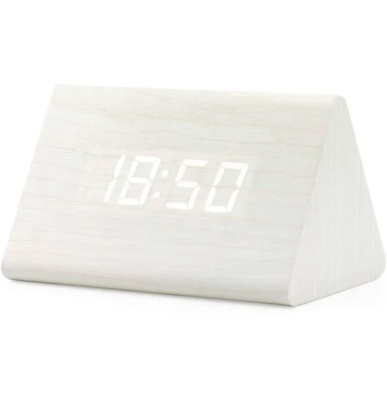 OCT17 Wooden Wood Clock