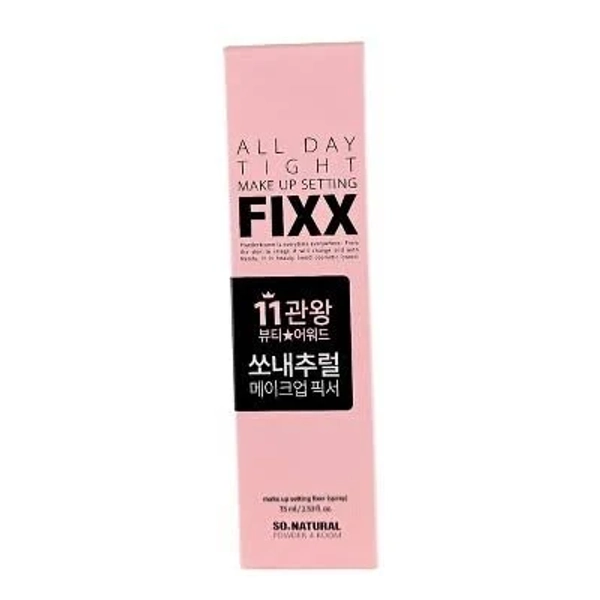 So Natural All Day Tight Makeup Setting Fixx Fixer Mist Powder 4 Room 8809263872070 Lock It Down