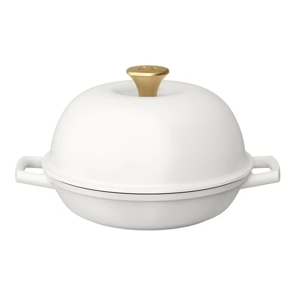 Beautiful Enameled Cast Iron Bread Oven, 10 inch