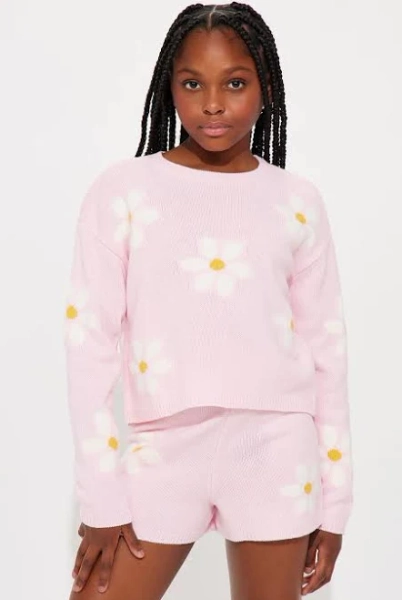 Fashion Nova Kids' Mini Picking Petals Conjunto