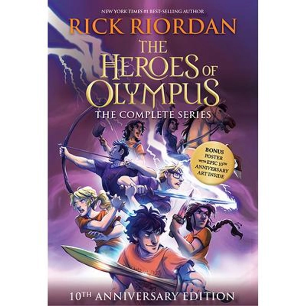 Heroes of Olympus Paperback Boxed Set [With Poster] | Rick Riordan | 9781368053099 | Periplus Online Bookstore - Indones