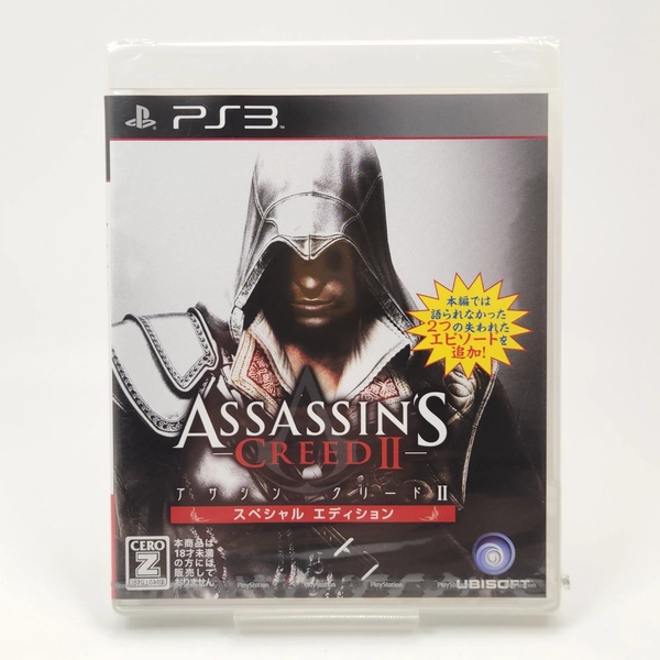 Assassin’s Creed II Special Edition PS3 Japan Import Ubisoft Factory Sealed Rare