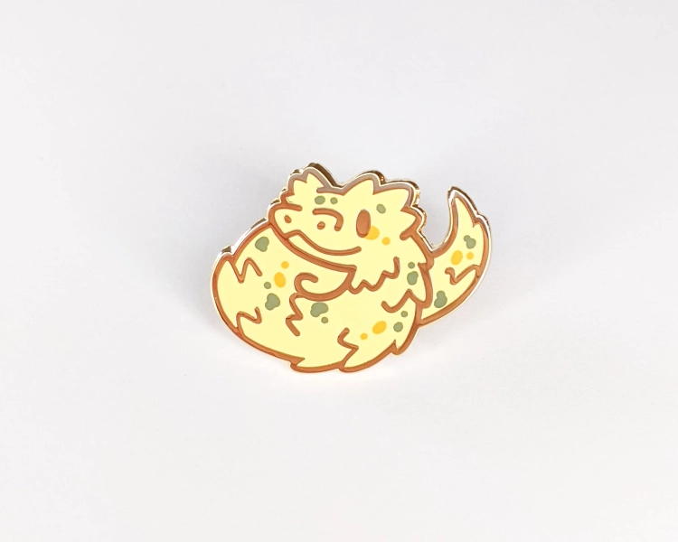 Eyelash Viper - Tiny Reptile Enamel Pins