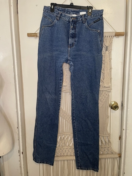 Western Ethics Denim Jeans Vintage size 15/16 Bareback Cowgirl Cotton Vintage