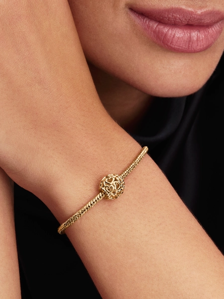 Openwork Heart Charm