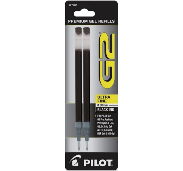 Pilot G2 Gel Ink Refills for Rolling Ball Pens
