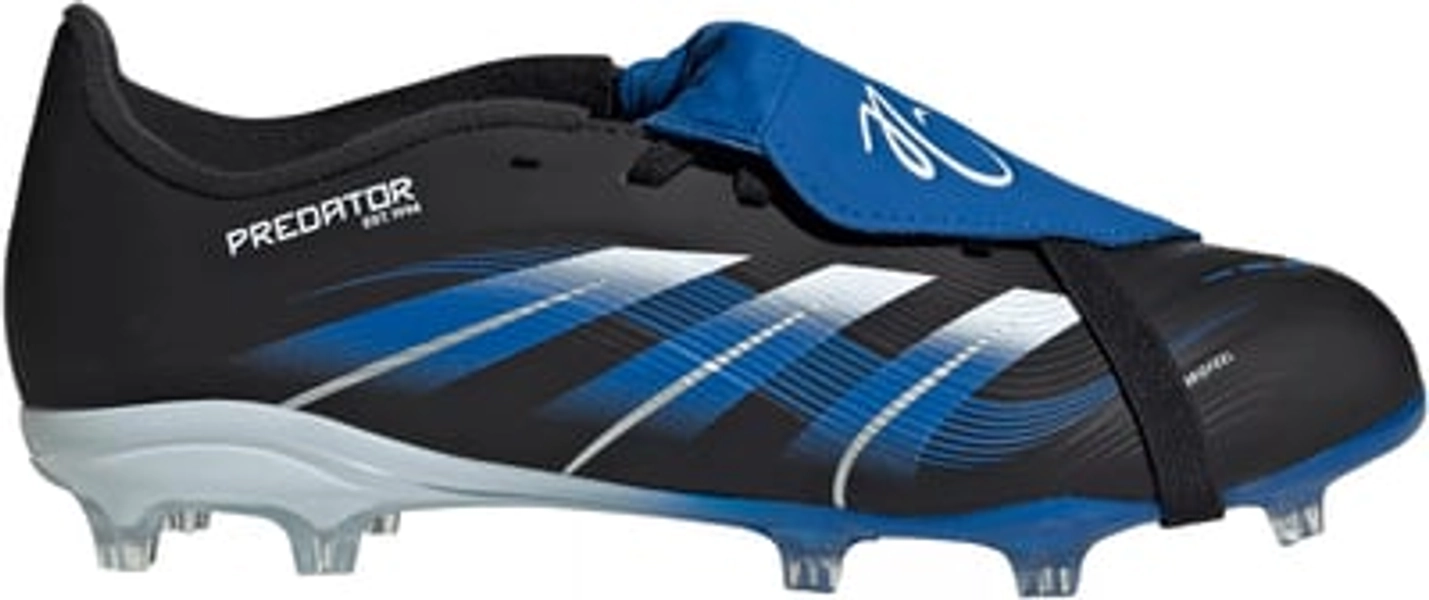adidas Predator League Kids' FT JB FG Soccer Cleats, Size 12, Black/White