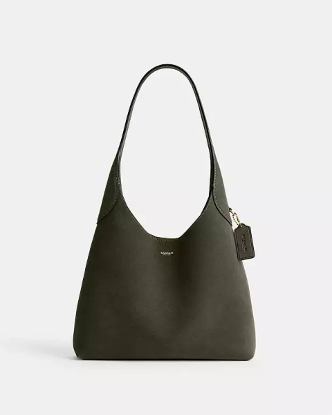 Brass/Olive Brooklyn Shoulder Bag 28