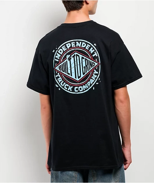Independent Stone Summit Black T-Shirt