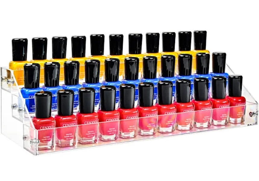 Kingtaily 3 Tier Nail Polish Organizer