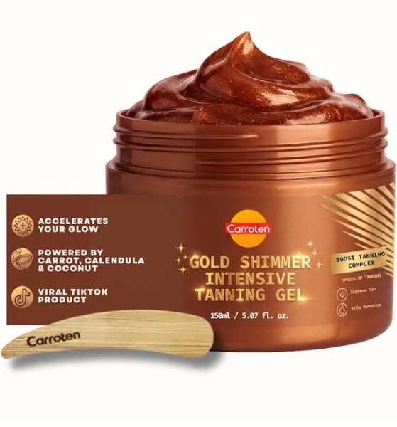 Carroten Gold Shimmer Tanning Gel
