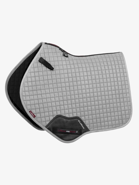 Suede Close Contact Square Gray Large